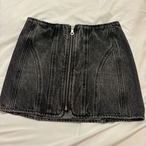 GRLFRND Black Mini Pencil Skirt for Night Out